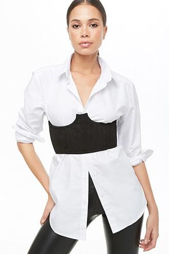 Forever21 Cutout Bustier Tube Top