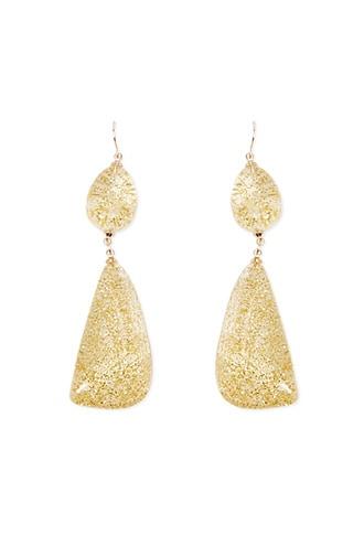 Forever21 Sparkly Lucite Drop Earrings