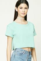 Forever21 Boxy French Terry Tee