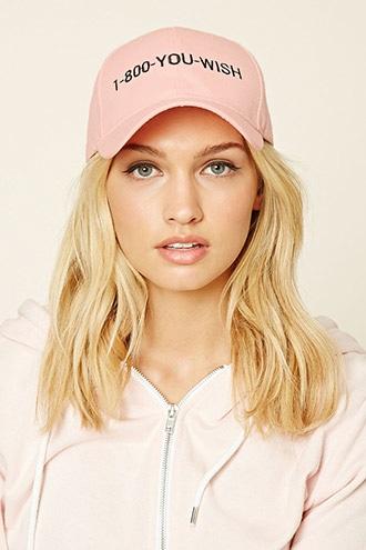 Forever21 1-800-you-wish Baseball Cap