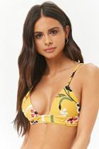 Forever21 Floral Cami Bikini Top