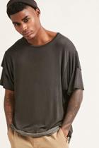 Forever21 Anti Tiered-sleeve Tee