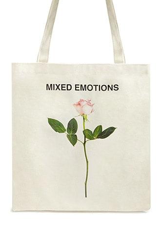 Forever21 Mixed Emotions Tote Bag