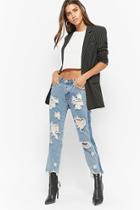 Forever21 Reworked Distressed Jeans