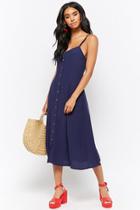 Forever21 Button-front Cami Midi Dress