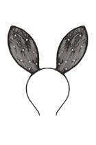 Forever21 Embellished Lace Bunny Ear Headband