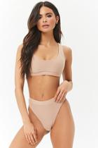 Forever21 High-waisted High-leg Bikini Bottoms