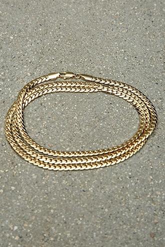 Forever21 Vallour Curb Chain Necklace