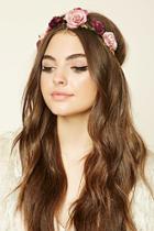Forever21 Pink & Mauve Floral Headwrap