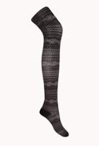 Forever21 Fair Isle Knit Tights