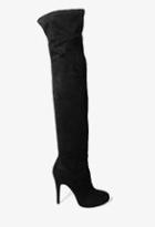 Forever21 Faux Suede Over-the-knee Boots