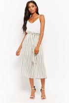 Forever21 Striped Contrast Cami Jumpsuit