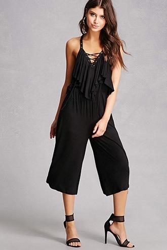 Forever21 Twelve Culotte Jumpsuit
