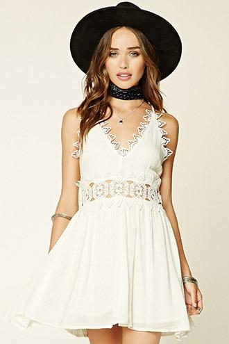 Forever21 Women's  Selfie Leslie Skater Dress
