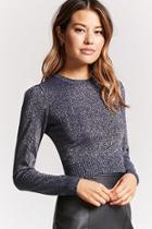 Forever21 Contemporary Metallic Sweater