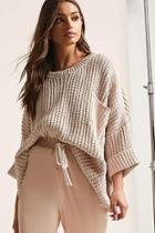 Forever21 Oversized Chenille Sweater-knit Top