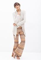 Forever21 Zigzag Patterned Flare Pants