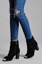 Forever21 Women's  Sbicca Genuine Suede Booties