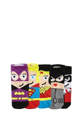 Forever21 Dc Comics Ankle Sock Set