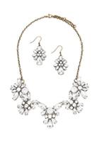 Forever21 Faux Gem Jewelry Set