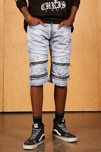 Forever21 Jordan Craig Moto Shorts