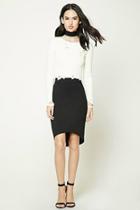 Forever21 High-low Bodycon Skirt