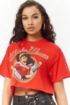 Forever21 Wonder Woman Graphic Crop Top