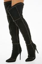 Forever21 Mackin J Studded Over-the-knee Boots