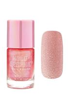 Forever21 Pink Holographic Nail Polish
