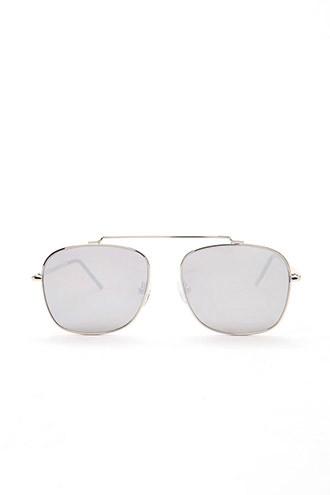 21 Men Silver Spitfire Beta Matrix Sunglasses