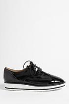 Forever21 Faux Patent Oxford Sneakers