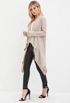 Forever21 Buttoned Drape-front Jacket