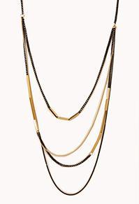Forever21 Modernist Layered Necklace