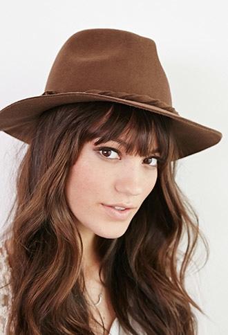 Forever21 Twist-band Wool Fedora