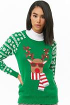 Forever21 Holiday Reindeer Sweater