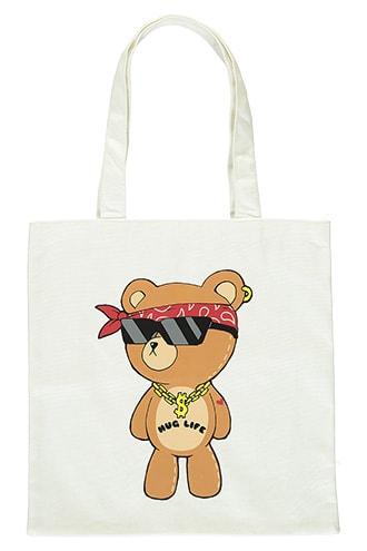 Forever21 Hug Life Teddy Bear Graphic Eco Tote