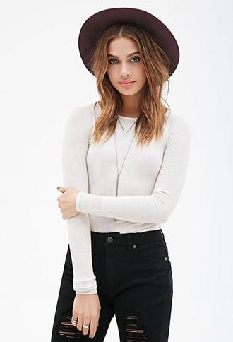 Forever21 Stretch-knit Tee