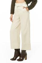 Forever21 Corduroy Cropped Flare Pants