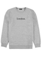 21 Men London Graphic Heathered Sweatshirt