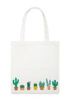 Forever21 Cacti Graphic Tote Bag