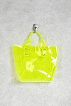 Forever21 Clear Neon Mini Tote Bag