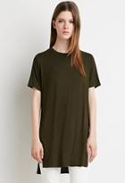 Forever21 Drapey Side-slit Tee