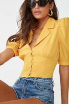 Forever21 Puff Sleeve Shirt
