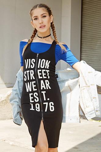 Forever21 Women's  Vision Street Wear Dress
