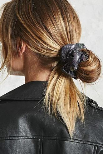 Forever21 Iridescent Hair Scrunchie