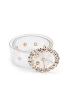 Forever21 O-ring Clear Vinyl Belt