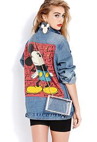 Forever21 Standout Mickey Denim Jacket