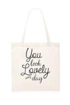Forever21 You Look Lovely Graphic Tote
