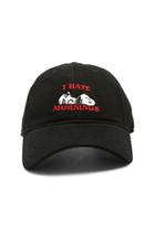Forever21 Hate Mornings & Snoopy Graphic Baseball Cap