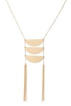 Forever21 Half Moon Longline Necklace